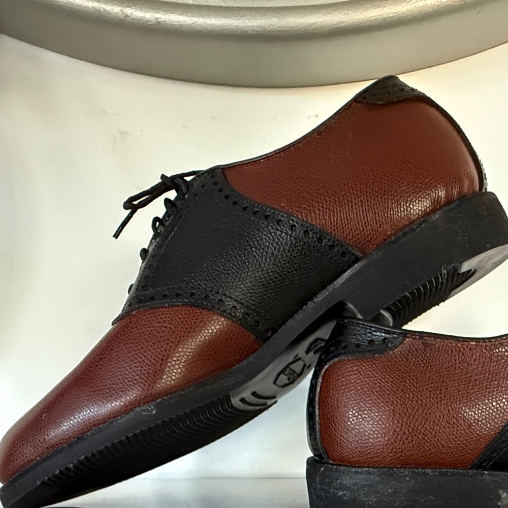 FootJoy Men’s Dress-Walkers Two Toned Oxford Dress Shoes Size 9B - Picture 12 of 17